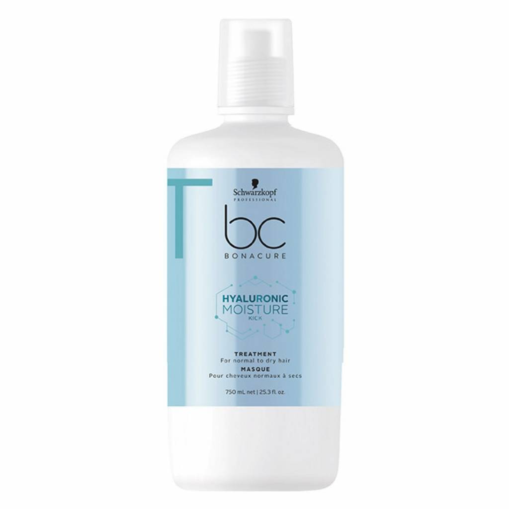 Dầu hấp ủ tóc Schwarzkopf BC Bonacure Hualuron Moisture Kick Micellar Treatment giữ ẩm tóc khô giòn và xoăn Đức 750ml