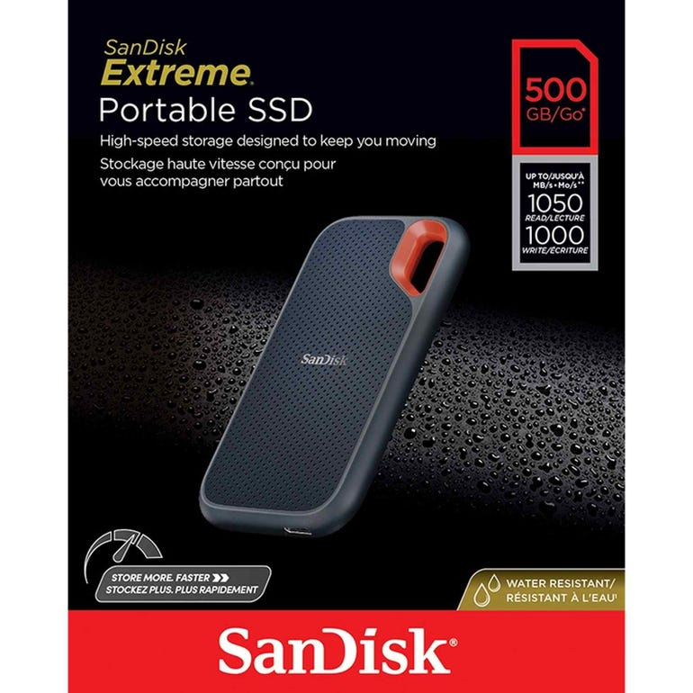 Ổ Cứng Di Động SSD SanDisk Extreme E61 V2 1050Mb/s - Hàng Nhập Khẩu