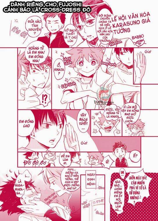 bóng chuyền nảy lửa - doujinshi chapter 3 2