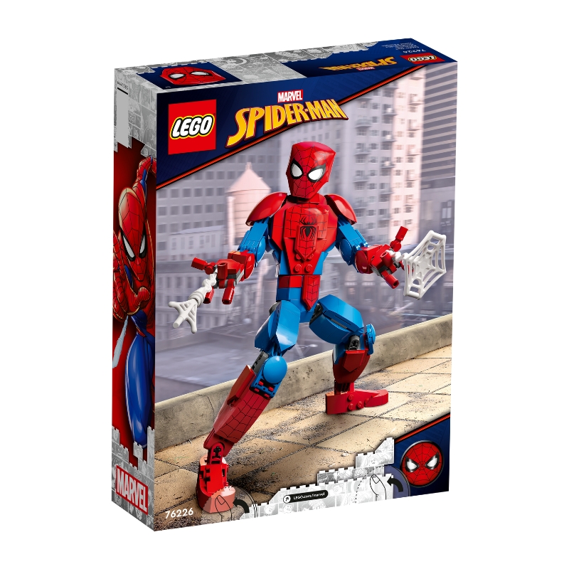 Đồ Chơi LEGO SUPERHEROES Mô Hình Nhân Vật Người Nhện 76226 (258 chi tiết) 