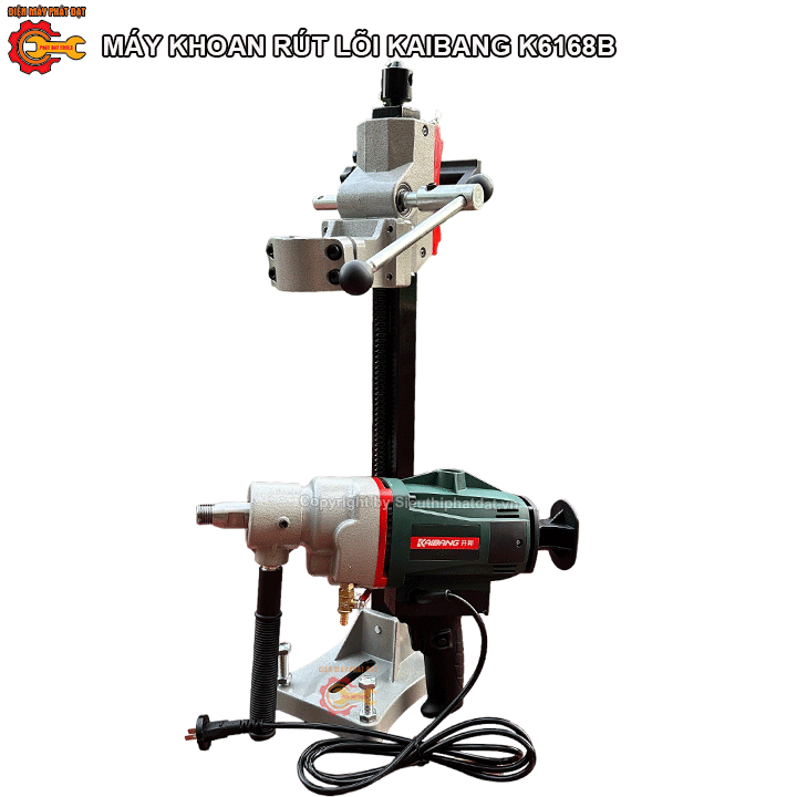 Máy Khoan Rút Lõi KAIBANG K6168B - Công Suất 2300W - Động Cơ Lõi Đồng