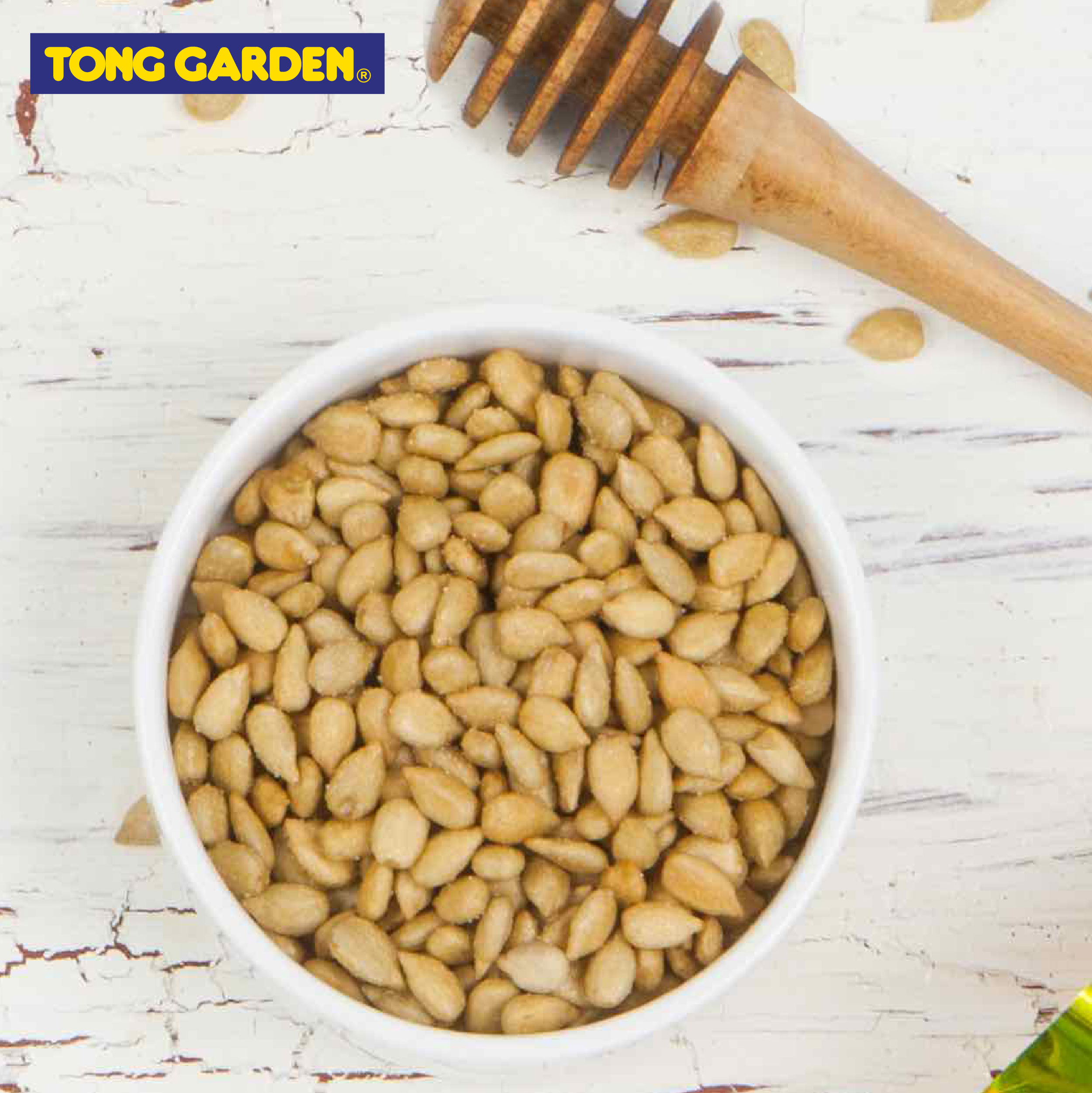 HẠT HƯỚNG DƯƠNG TẨM MẬT ONG TONG GARDEN TÚI 110G