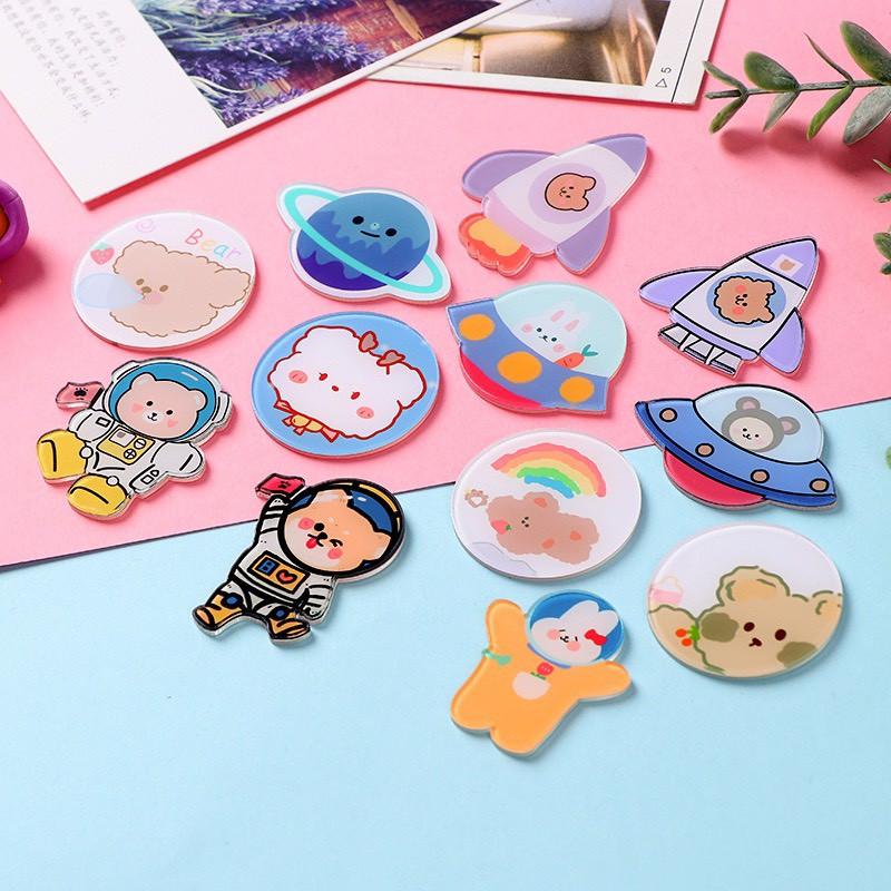 Pin cài huy hiệu mẫu cực xinh xắn độc lạ dễ thương - MiuSua