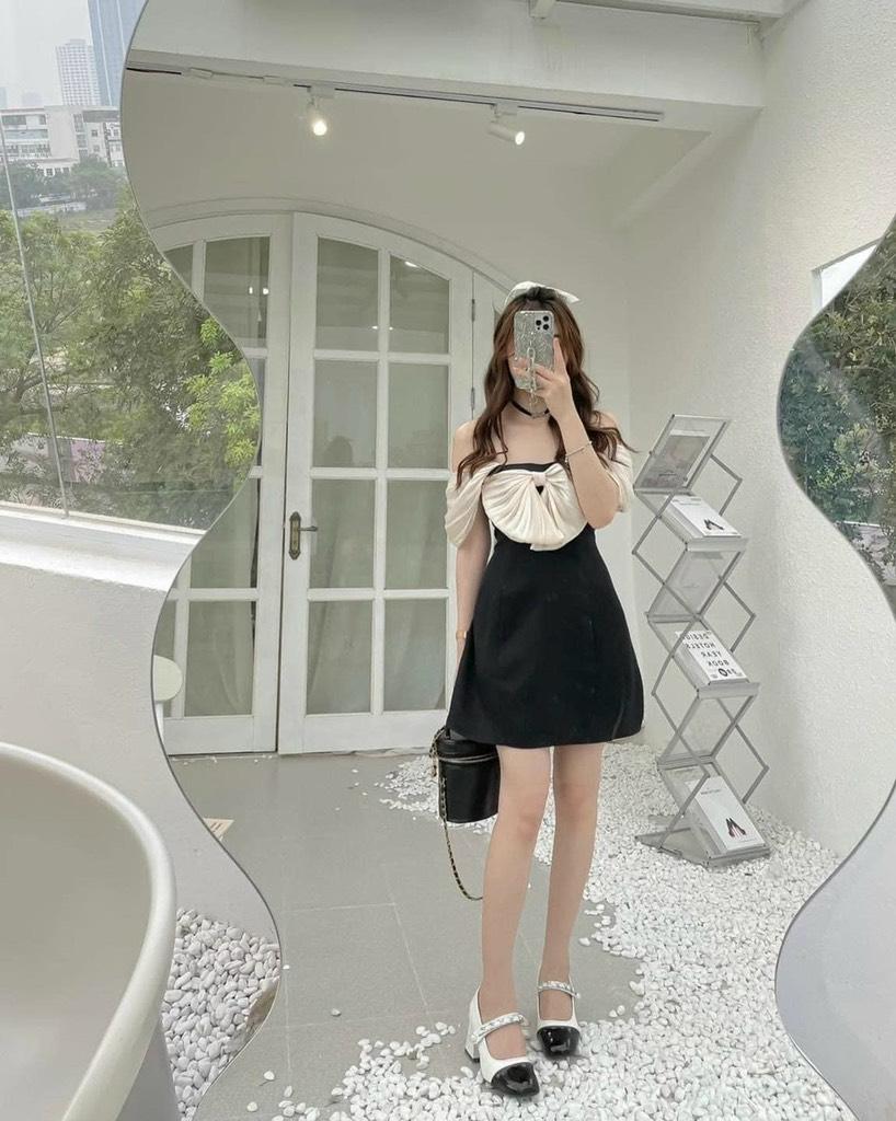 ĐẦM NƠ NGỰC VOAN TƠ ÓNG 13290