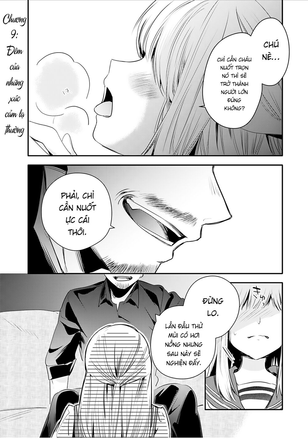 oji-san ga joshi●sei ni warui koto wo oshieru hanashi chapter 9 1
