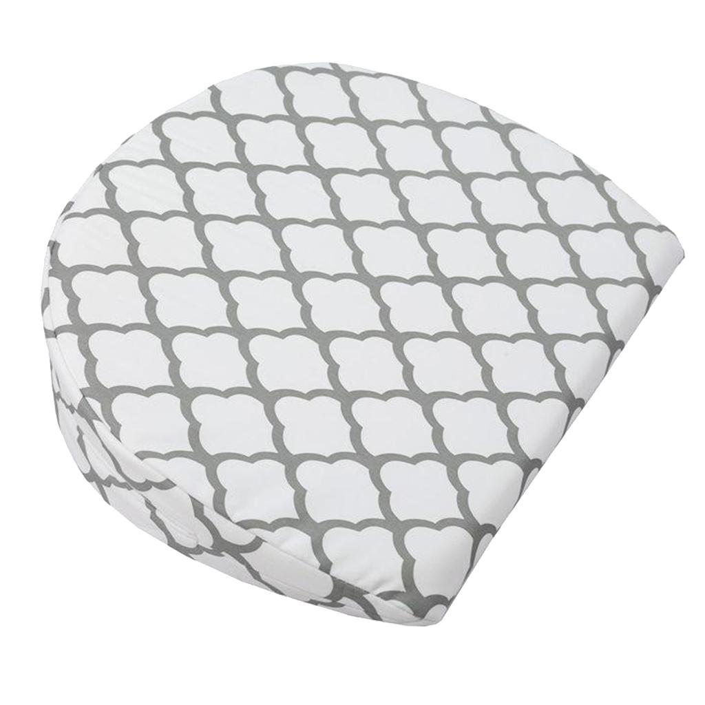 Foam Bed Wedge Support Pillow Washable Quilted Maternity Pregnancy Nursing Mummy