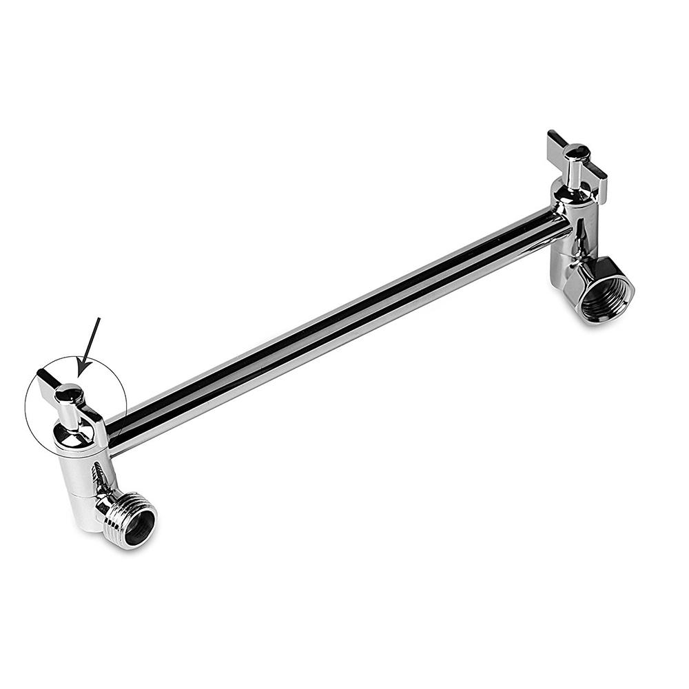 Đầu vòi sen phun mưa với phần mở rộng cánh tay tắm, có thể điều chỉnh độ cao 180 độ,được mạ chrome bền đẹp