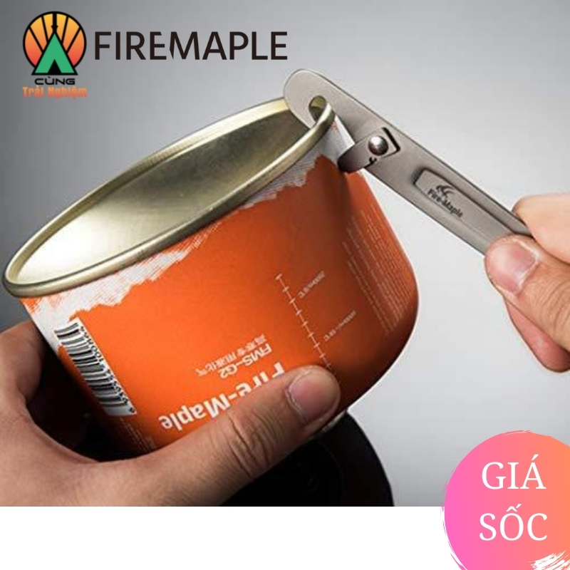 Thìa Đa Năng 3 Trong 1 Titan Woodpecker Fire Maple FMP-Spork01 Chuyên Dụng Cho Du Lịch, Dã Ngoại Cắm Trại