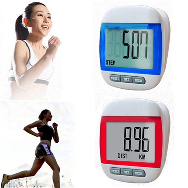 New Mini Waterproof Step Movement Calories Counter Multi-Function Digital Pedometer For Running