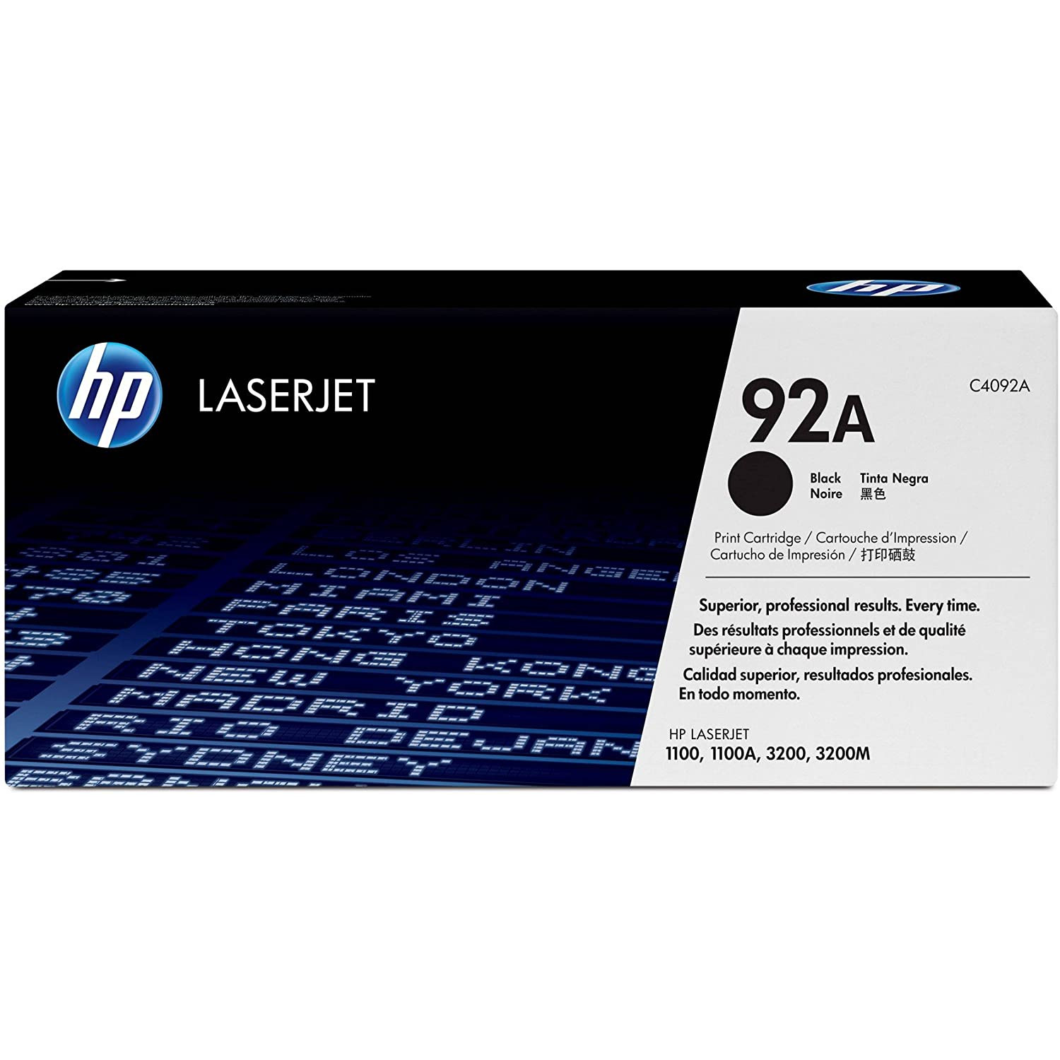 Mực in HP 92A Black Original LaserJet Toner Cartridge - Hàng Chính Hãng