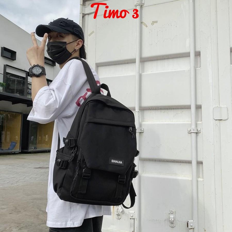 Balo nam nữ giá rẻ, thời trang đi học nhiều ngăn siêu nhẹ phong cách ulzzang, đẹp đựng laptop ULZ0015