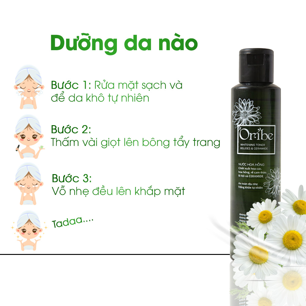 Bộ Sữa Rửa Mặt Oribe 100g và Nước Hoa Hồng 150ml Dưỡng Ẩm Trắng Da Oribe