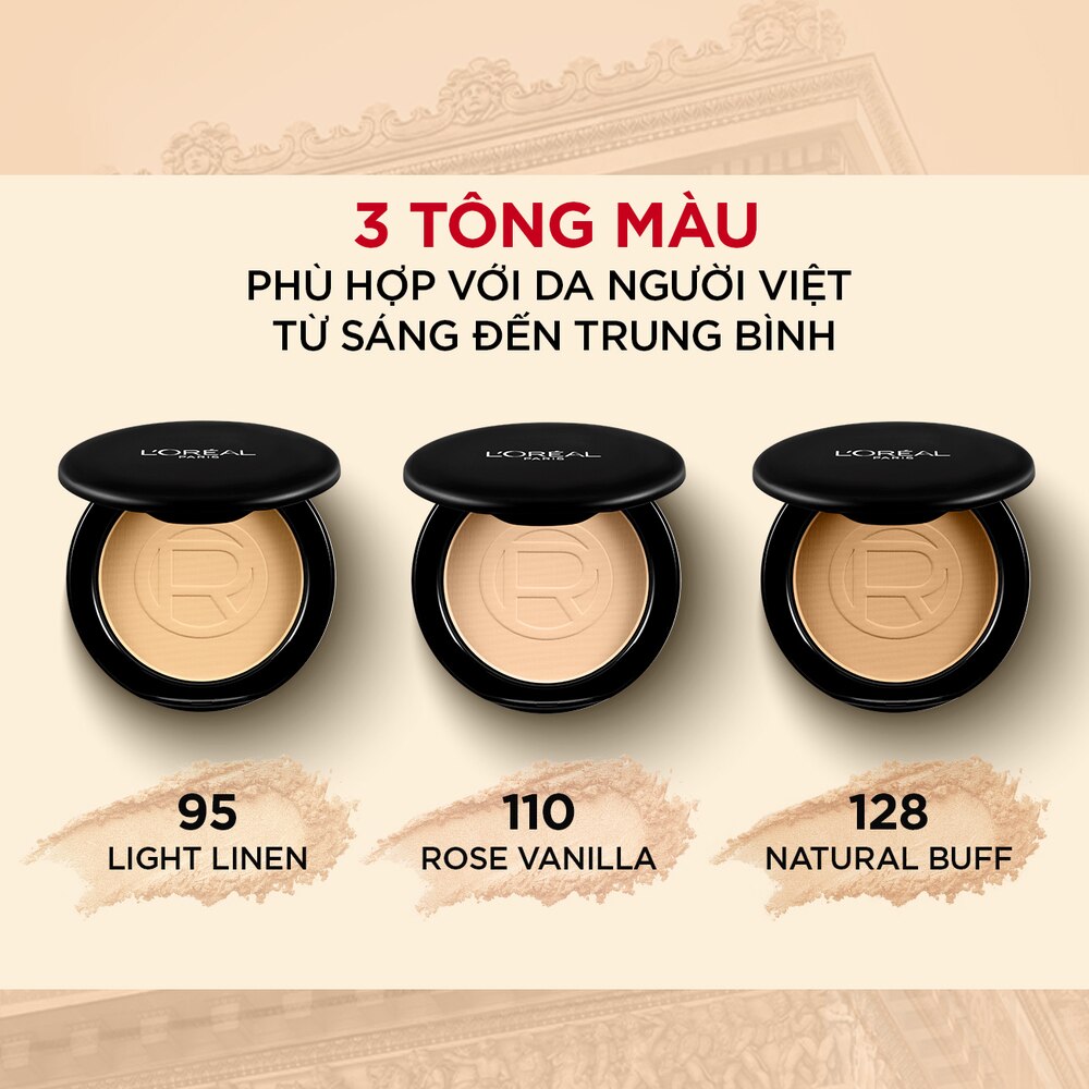 Phấn Nền L'Oreal Paris Siêu Mịn Lì Infallible Oil Killer High Coverage Powder SPF32 PA+++ 6g