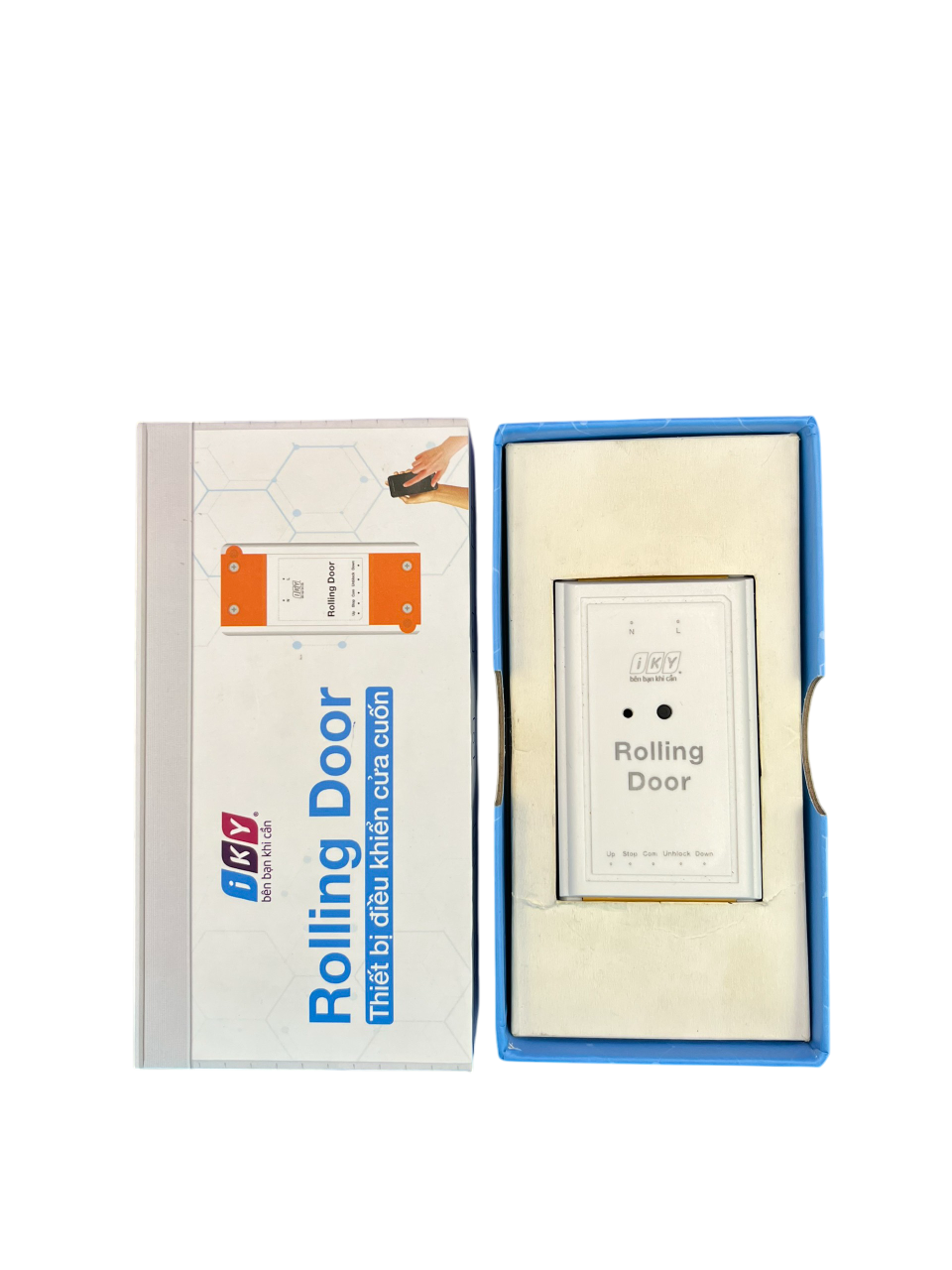 ROLLING DOOR - THIẾT BỊ ĐIỀU KHIỂN CỬA CUỐN THÔNG MINH WIFI + BLUETOOTH -  Hàng Chính Hãng