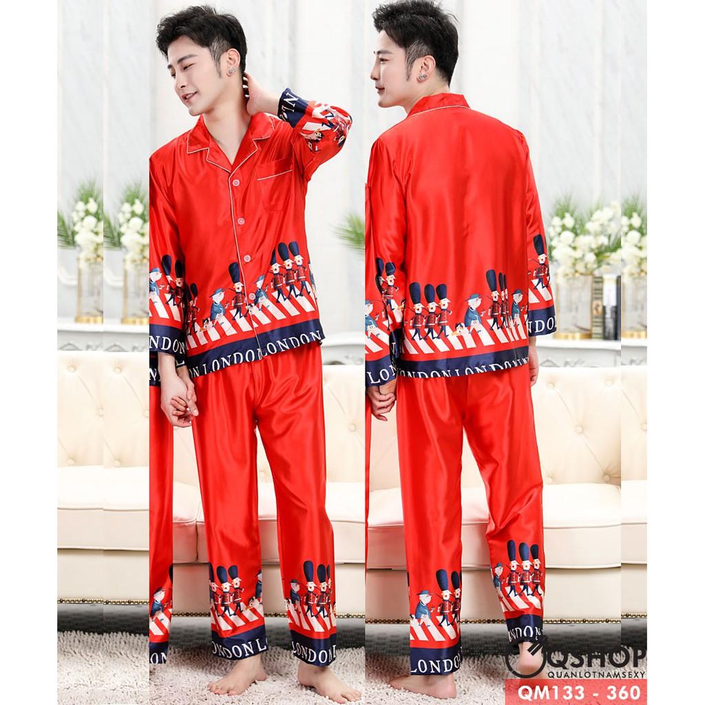 BỘ ĐỒ PIJAMA LÍNH CHÌ QM133