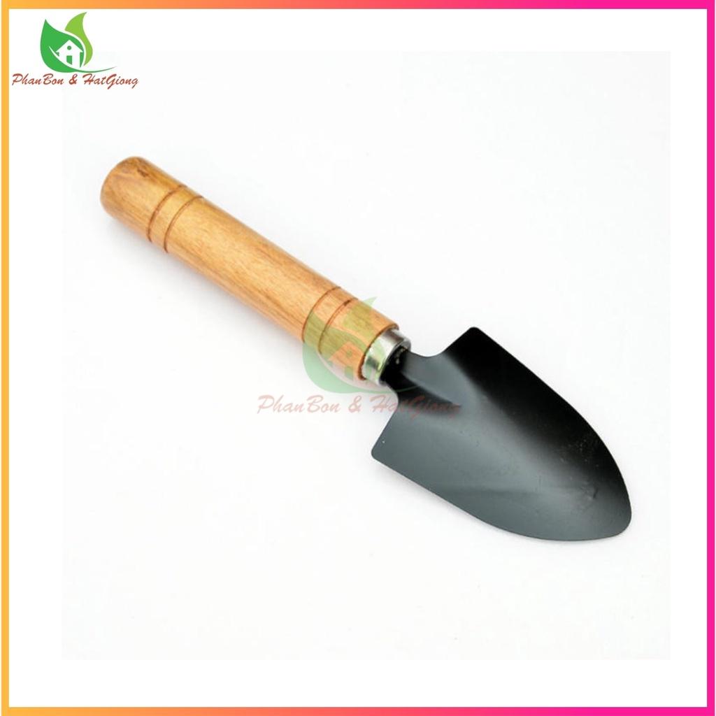 Bộ 3 Dụng Cụ Làm Vườn Cán Gỗ TXE-3GO1 - Shop Phân Bón và Hạt Giống
