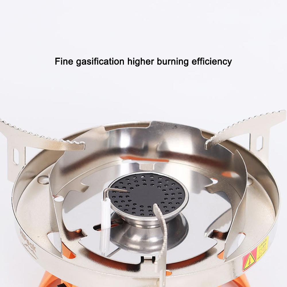 Outdoor Camping Metal Stoves Portable Picnic Barbecue Furnace Windproof Outdoor Cooking Accessory