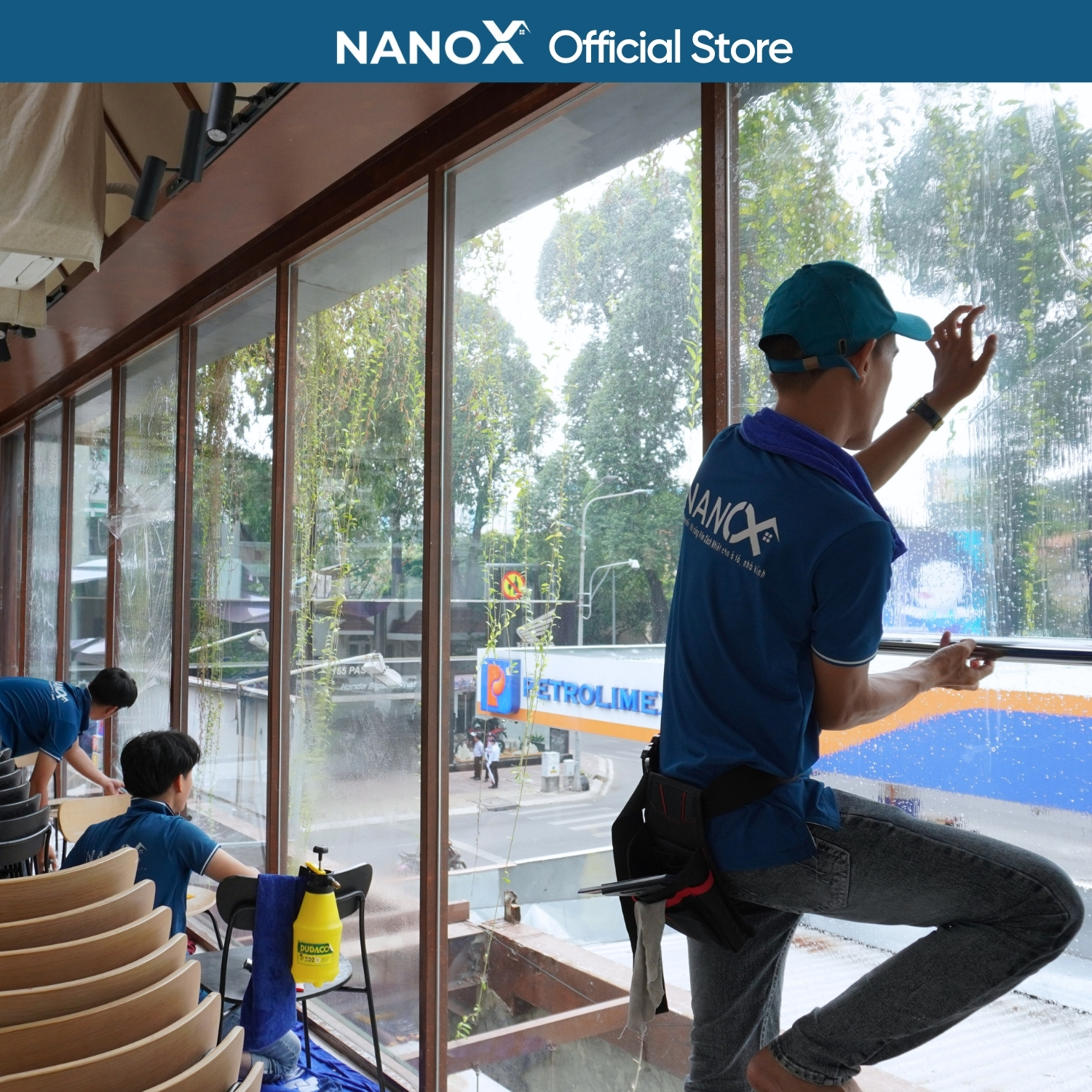 Phim cách nhiệt dán cửa kính chống nắng nóng, chống UV, giảm chói NanoX NR SI 35