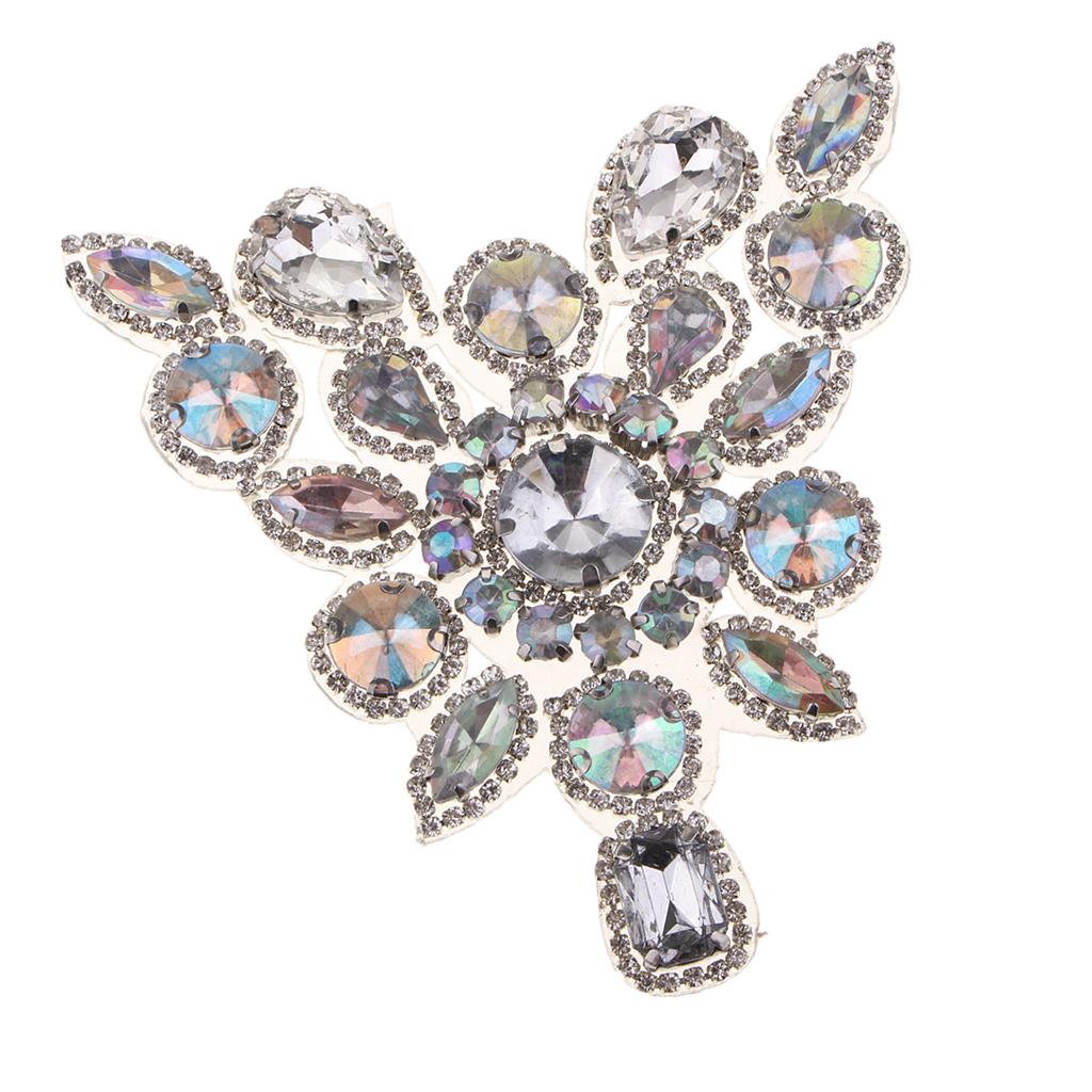 DIY Pha Lê Táo Cưới Cô Dâu Diamante May Thủ Công