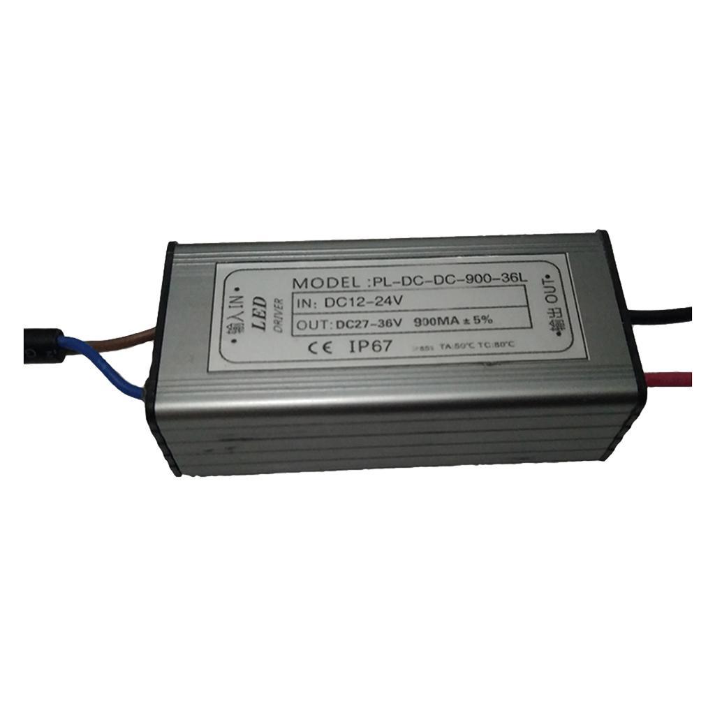 Waterproof IP67, 30W 12-24V LED Transformer LED Power Supply Driver, Adapter Output for Locomotive Lighting/ Ship Lighting/ Moving Lighting
