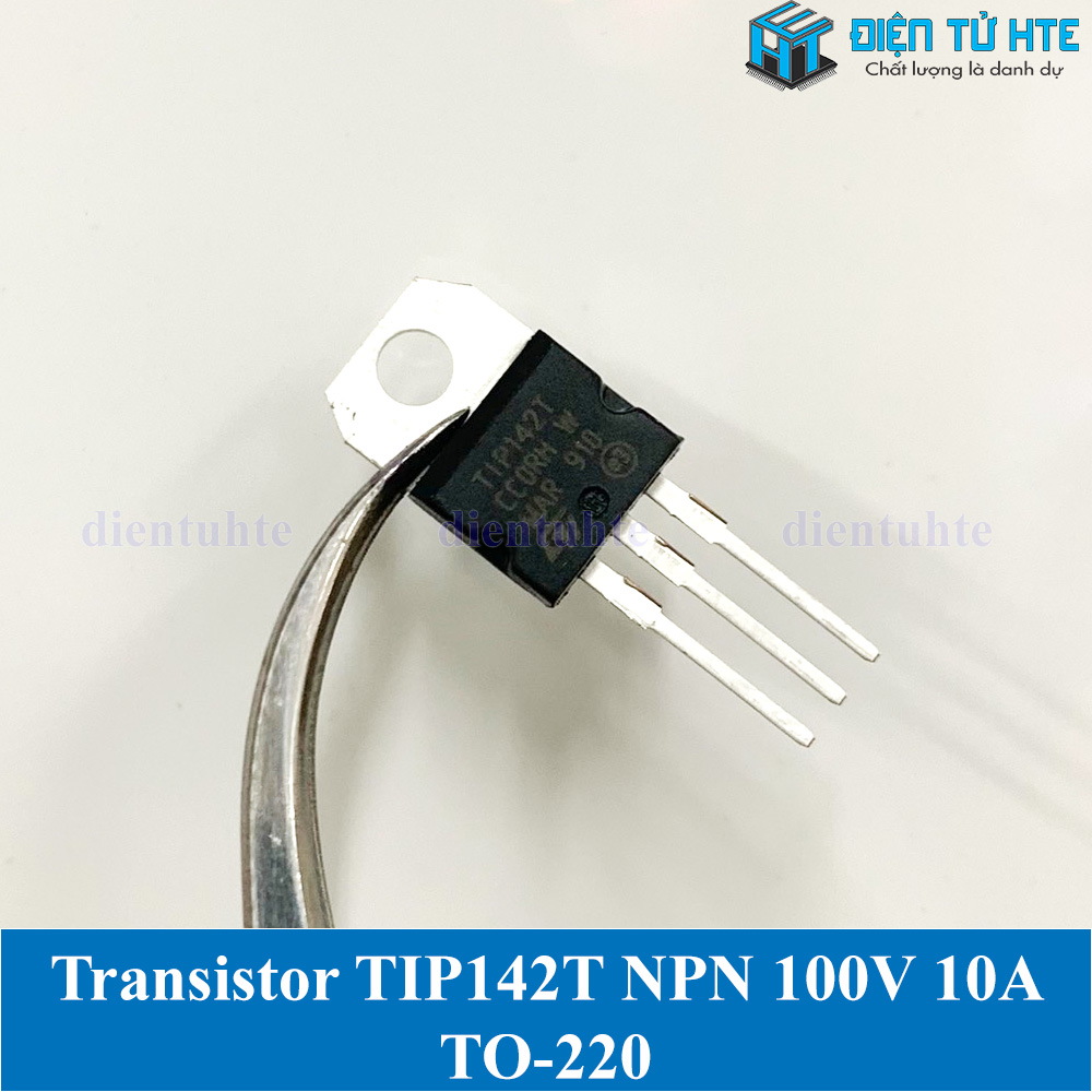 Bộ 2 con Transistor công suất TIP142 TIP142T NPN 100V 10A TO-220