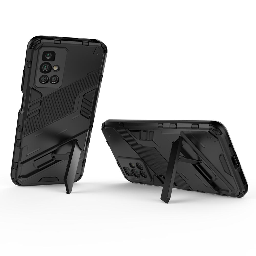 Ốp lưng cho Xiaomi Redmi 10, Ốp chống sốc Iron Man PUNK cao cấp kèm giá đỡ cho Redmi 10 2022