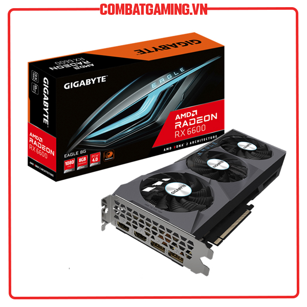 Card Màn Hình Gigabyte RX 6600 Eagle 8GB GDDR6 - Hàng Chính Hãng