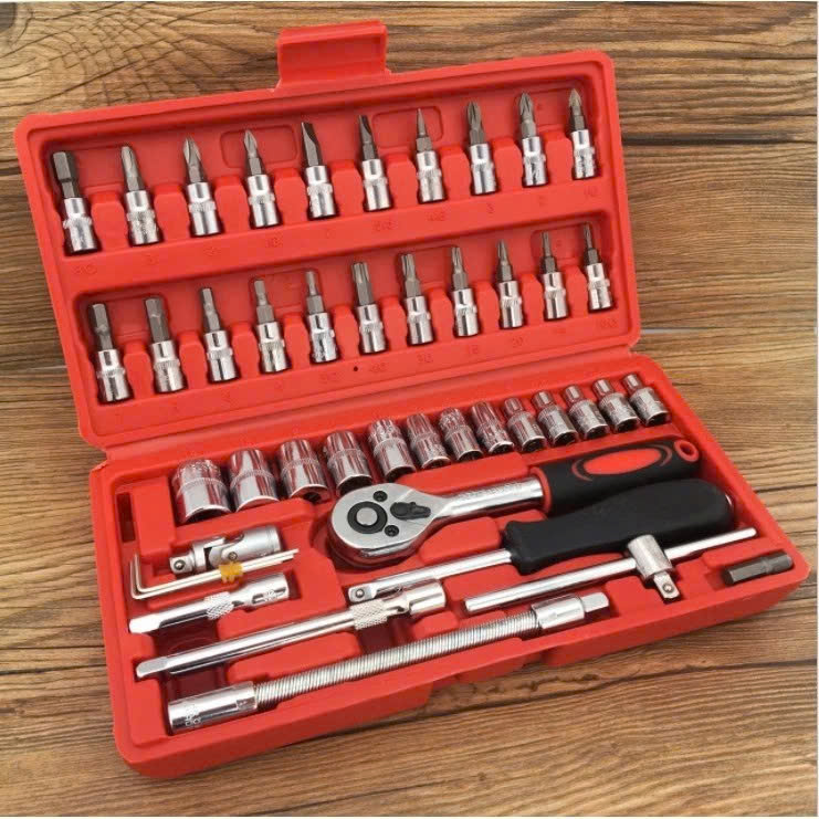 MỞ BULÔNG ỐC VÍT 46 CHI TIẾT – ĐA NĂNG, CHẮC CHẮN, DỄ DÙNG – TIỆN LỢI CHO MỌI GIA ĐÌNH &amp; THỢ SỬA XE , đèn ốp trần