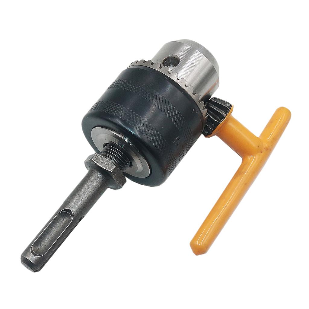 Drill Chuck Set 1.5-13mm T-shaped Keyed Chunck Lathe Electric Drill Tools