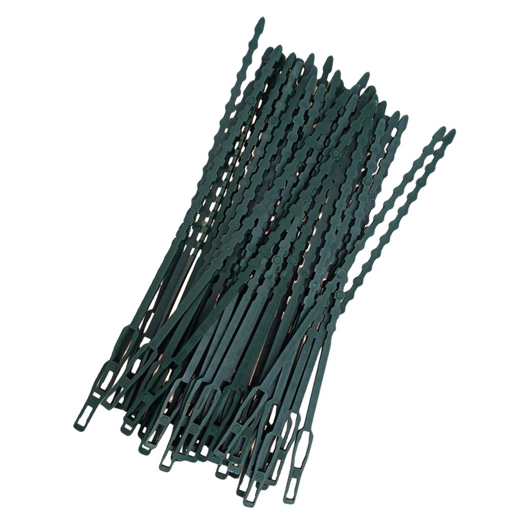 50x 6.7" Adjustable Garden Plant  Ties