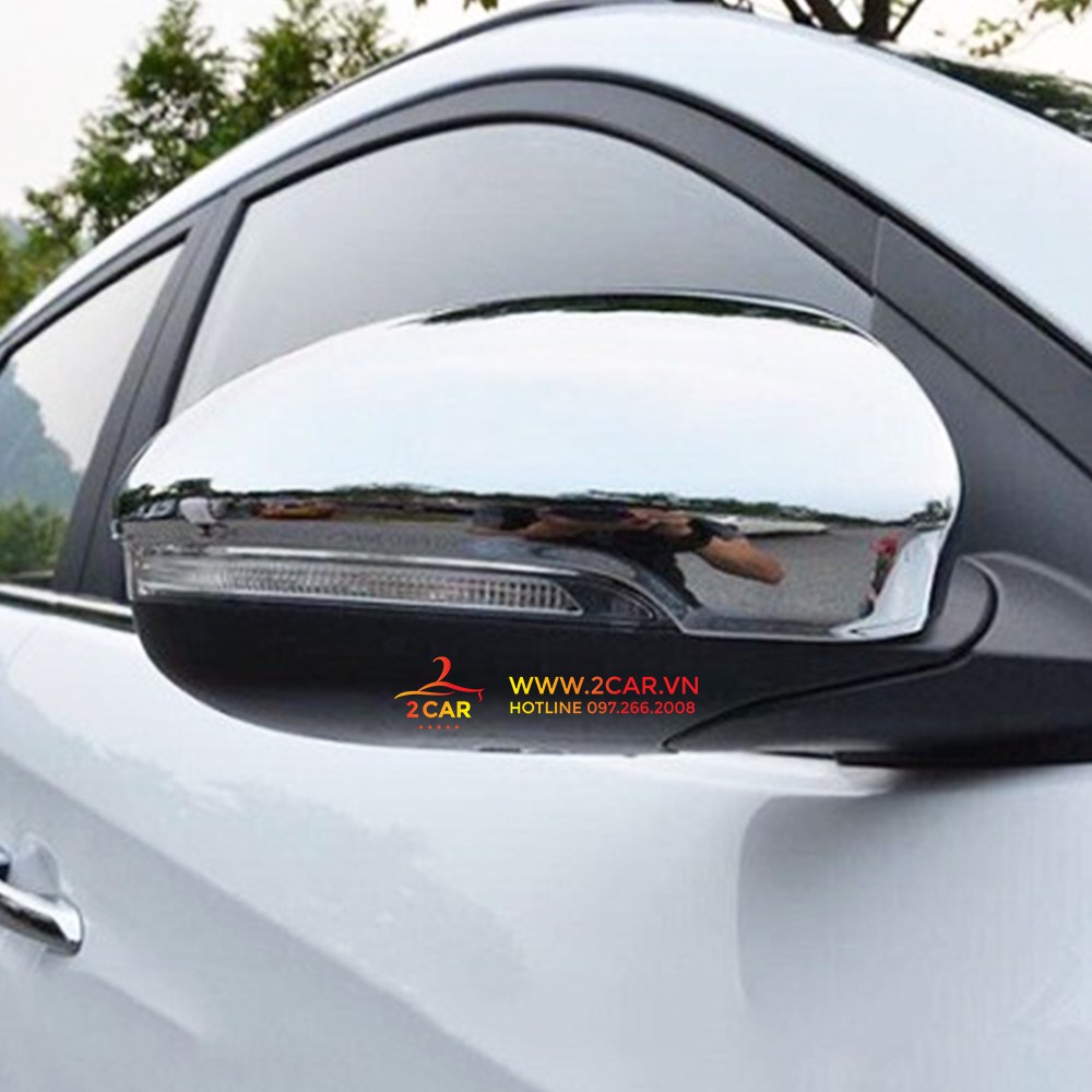 Ốp gương chiếu hậu xe Hyundai Tucson 2016- 2021 mạ crom cao cấp