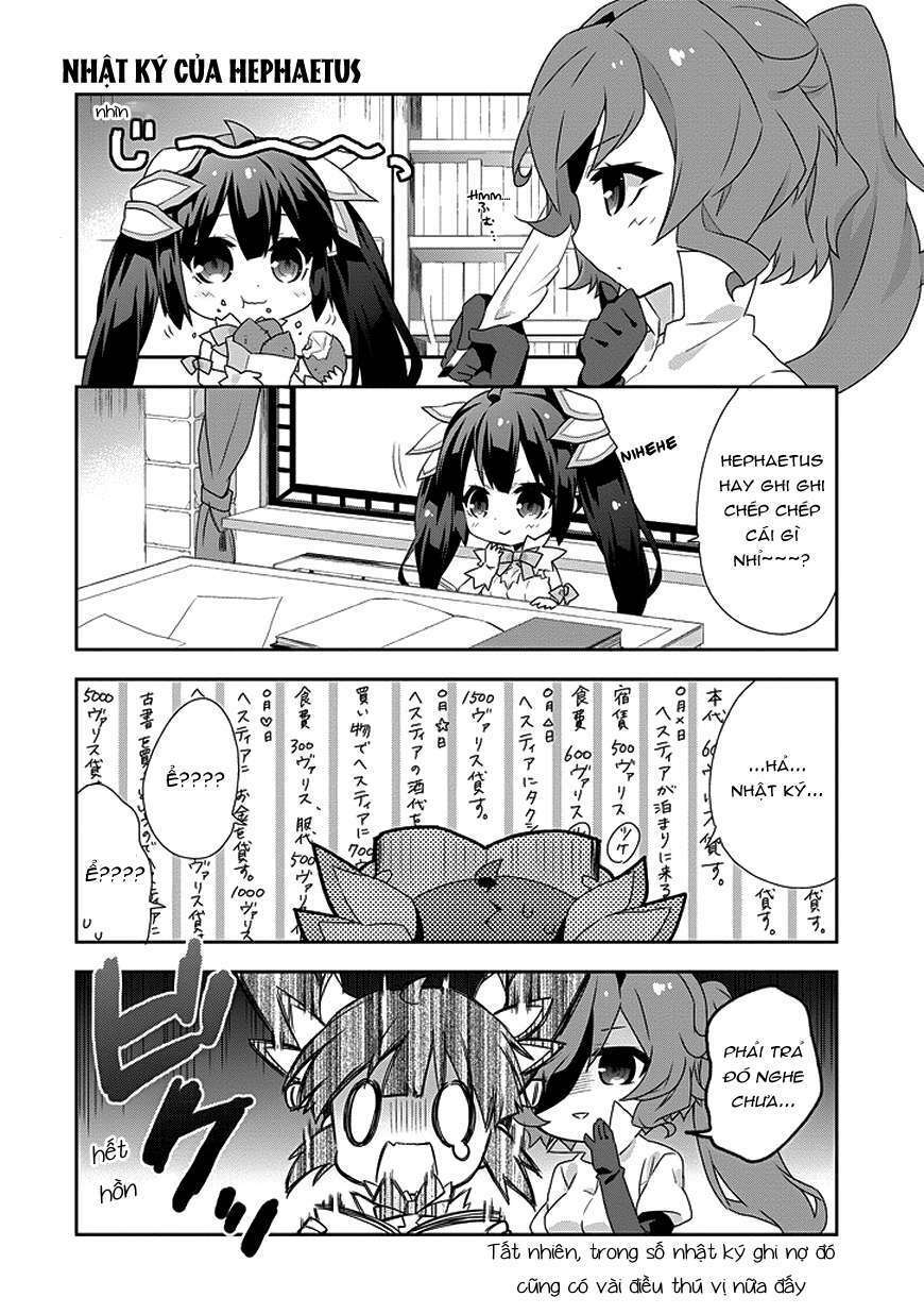 dungeon ni deai o motomeru no wa machigatte iru darou ka 4koma - days of goddess chapter 5 5