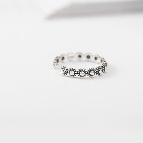 Nhẫn Bạc Nữ | Nhẫn Nữ Bạc Thái Hình Hoa Nhỏ Xinh N1721 - Bảo Ngọc Jewelry