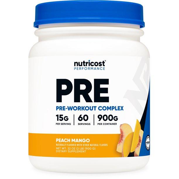 Nutricost Pre Workout Complex Tăng Sức Mạnh, Tỉnh Táo Và Nâng Cao Hiệu Suất Tập Luyện 60 Lần Dùng