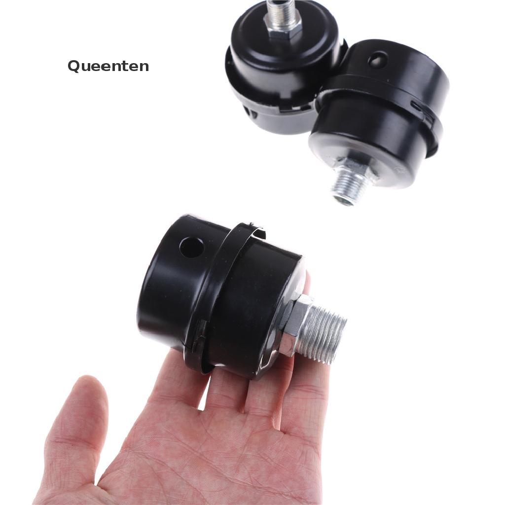 Queenten 12.5mm 16mm 20mm Air Compressor Parts Metal Air Compressor Intake Filter Noise QT