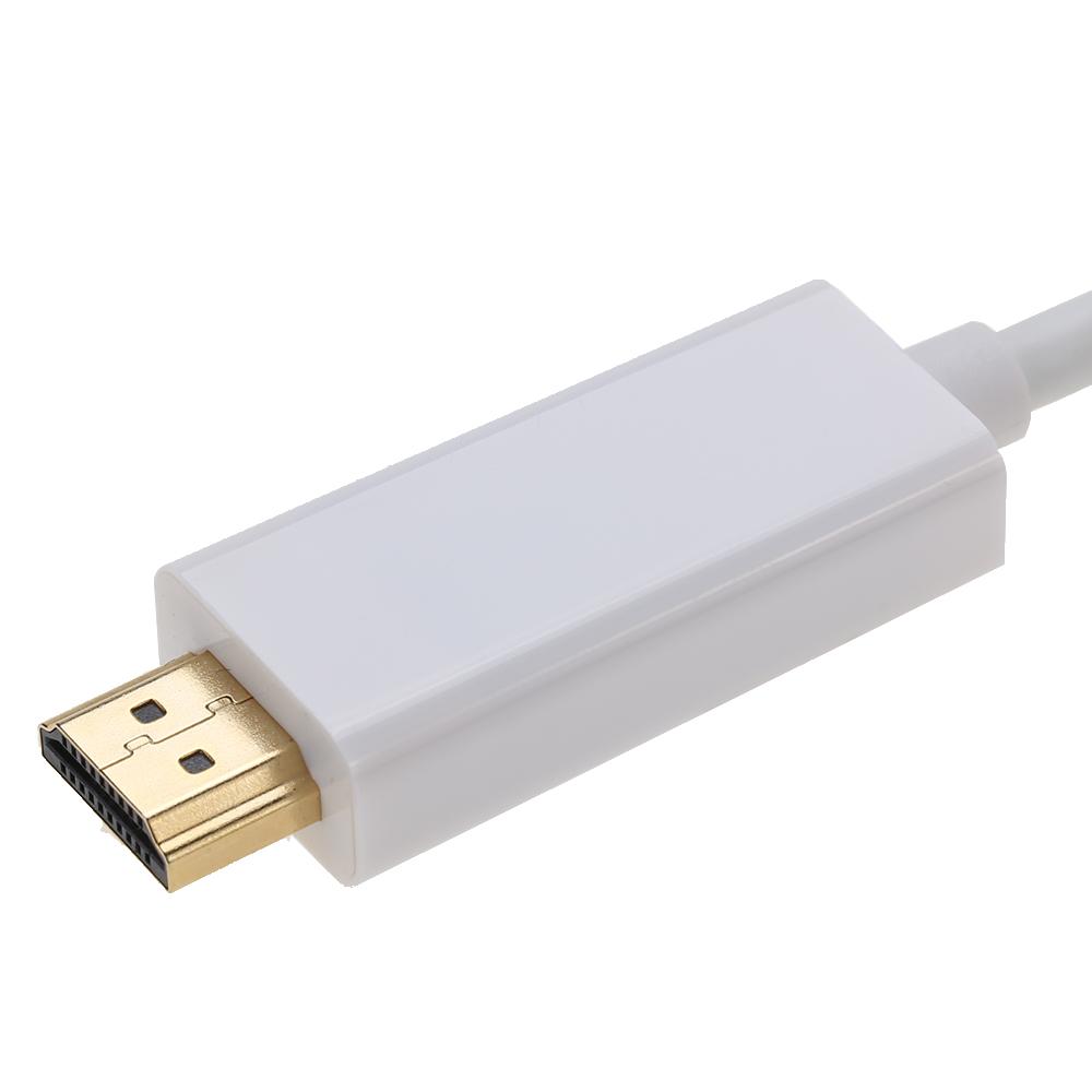 Cáp DisplayPort HD mini độ phân giải cao 1080P.Cáp thay thế cho MacBook / Pro / PC / Notebook 1.8m
