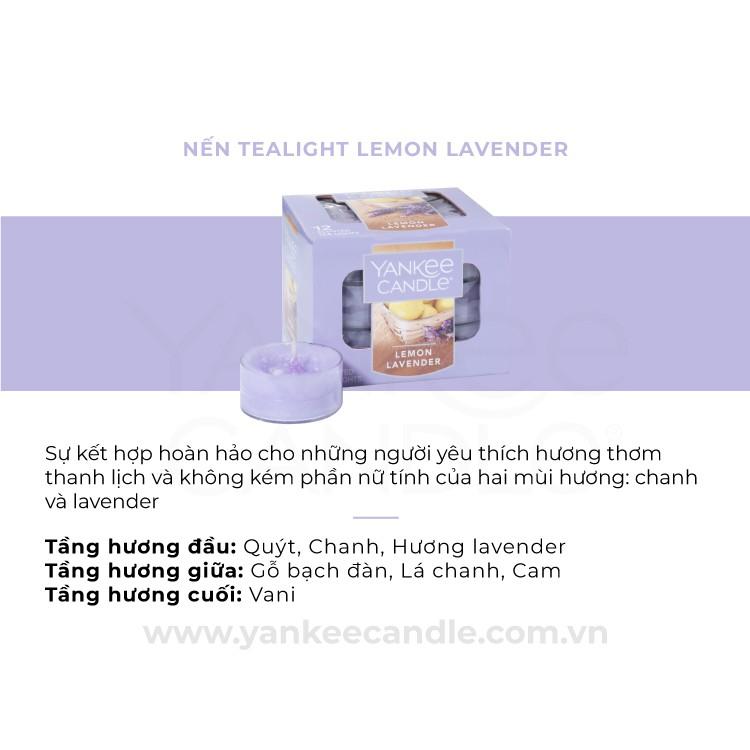 Nến Tealight Yankee Candle - Lemon Lavender