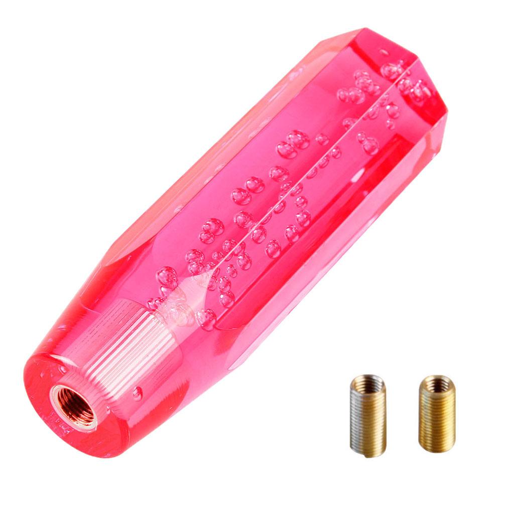 Octagon Air Bubble Gear Shift Knob Transparent Shift Knob Manual Fitment