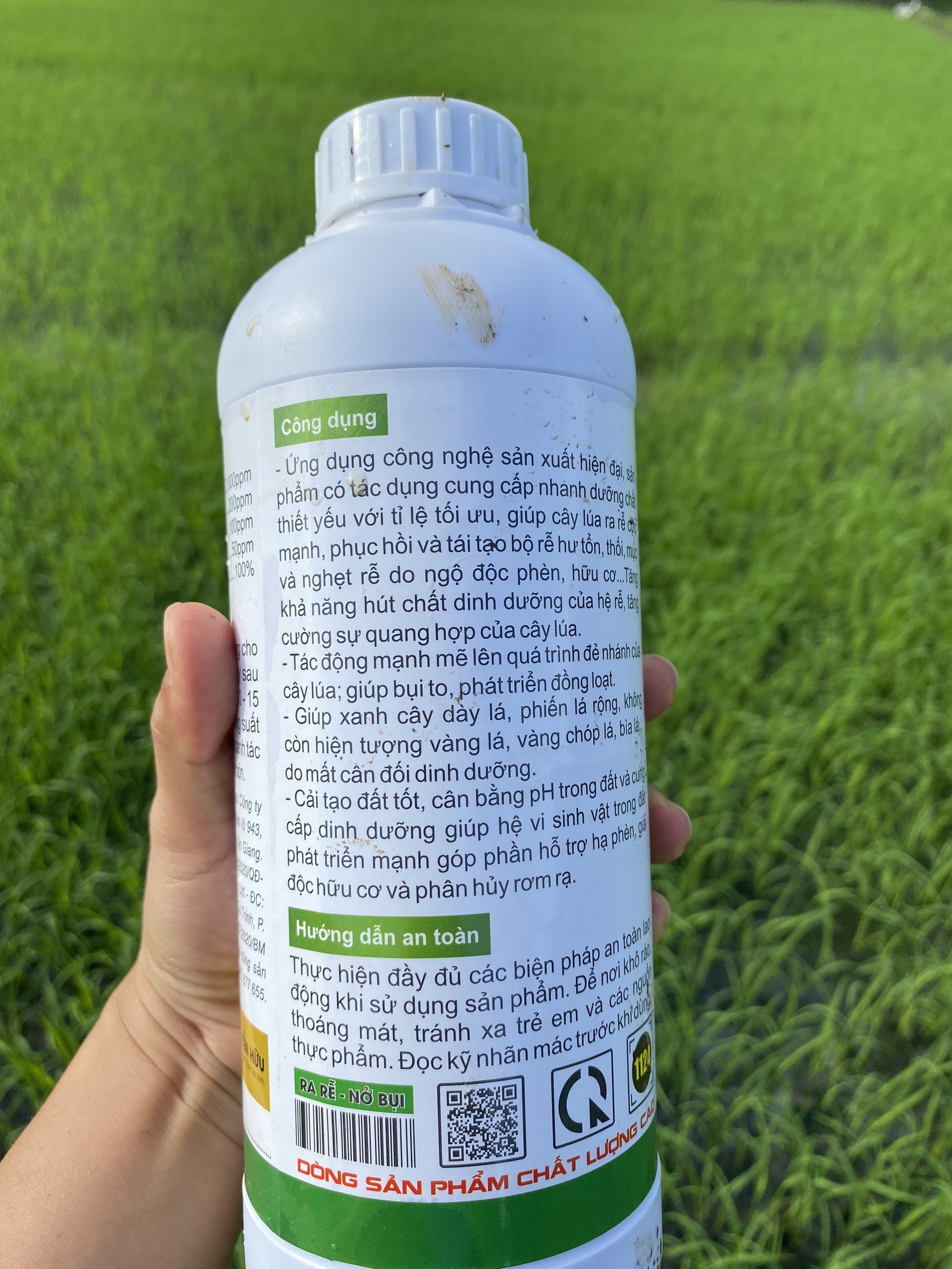 COMBO LÚA - TIẾT KIỆM PHÂN BÓN - Ra rễ nở bụi 1L và Hummax gói 1Kg