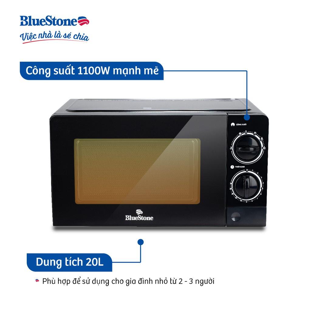 Lò Vi Sóng Cơ BlueStone MOB-7707 , 20 Lít - 1050W , Bảo Hành Điện Tử 2 Năm, Hàng Chính Hãng