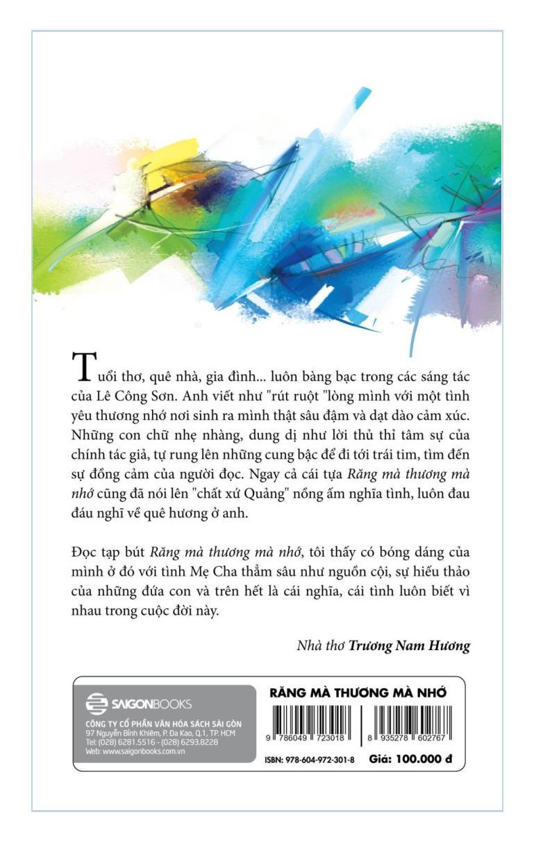 Răng Mà Thương Mà Nhớ