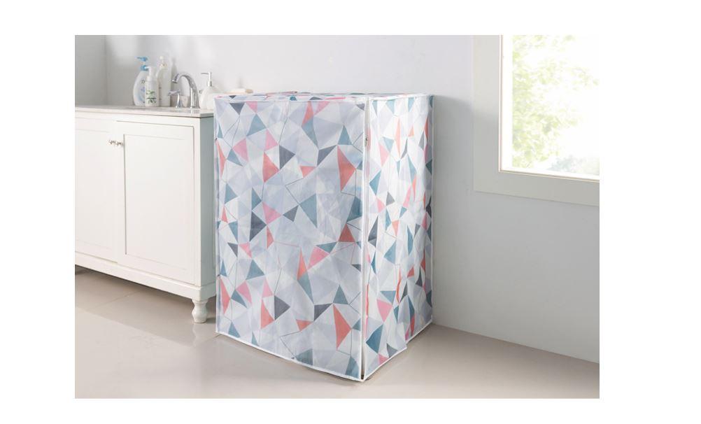 Áo trùm máy giặt chống thấm nước, chống ánh nắng 6kg - 10kg - Cửa trước - GDHN Loại Tốt