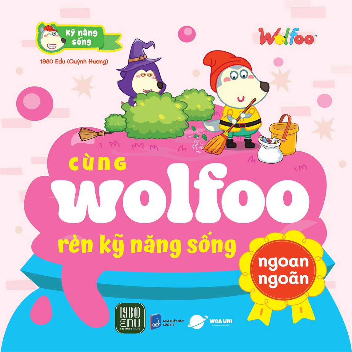 Sách Cùng Wolfoo Rèn Kỹ Năng Sống