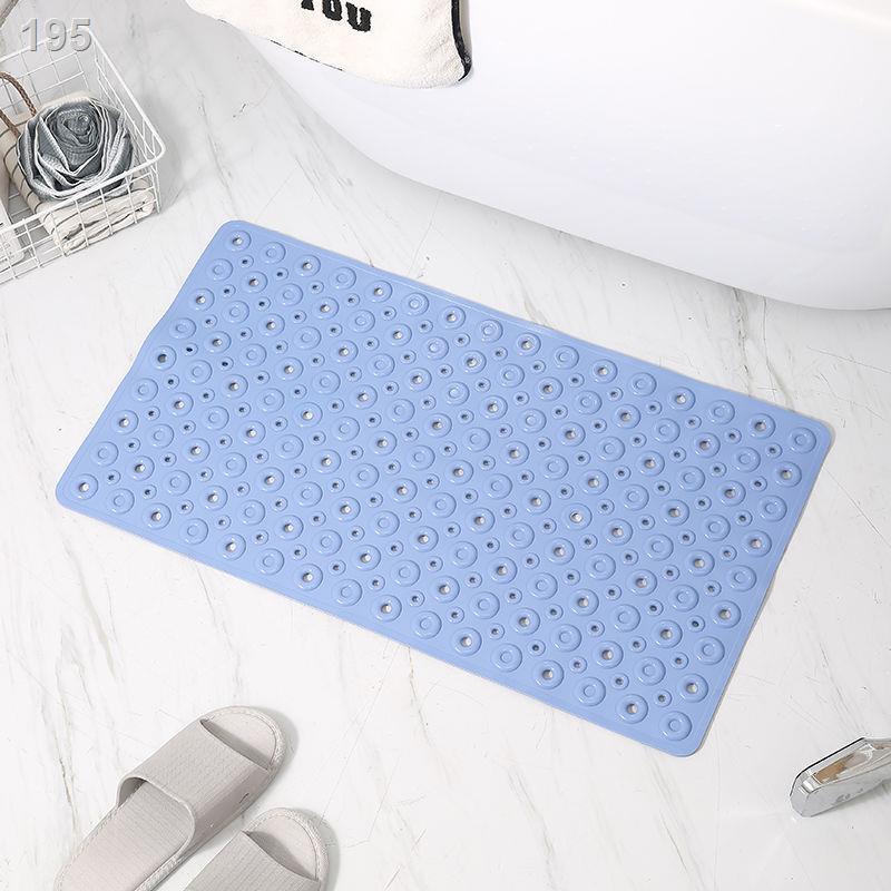 Thảm trải sàn nhà vệ sinh chống trượt lót chân ẩm dùng một lần bằng nhựa có cốc hút gia dụng không sợi tóc