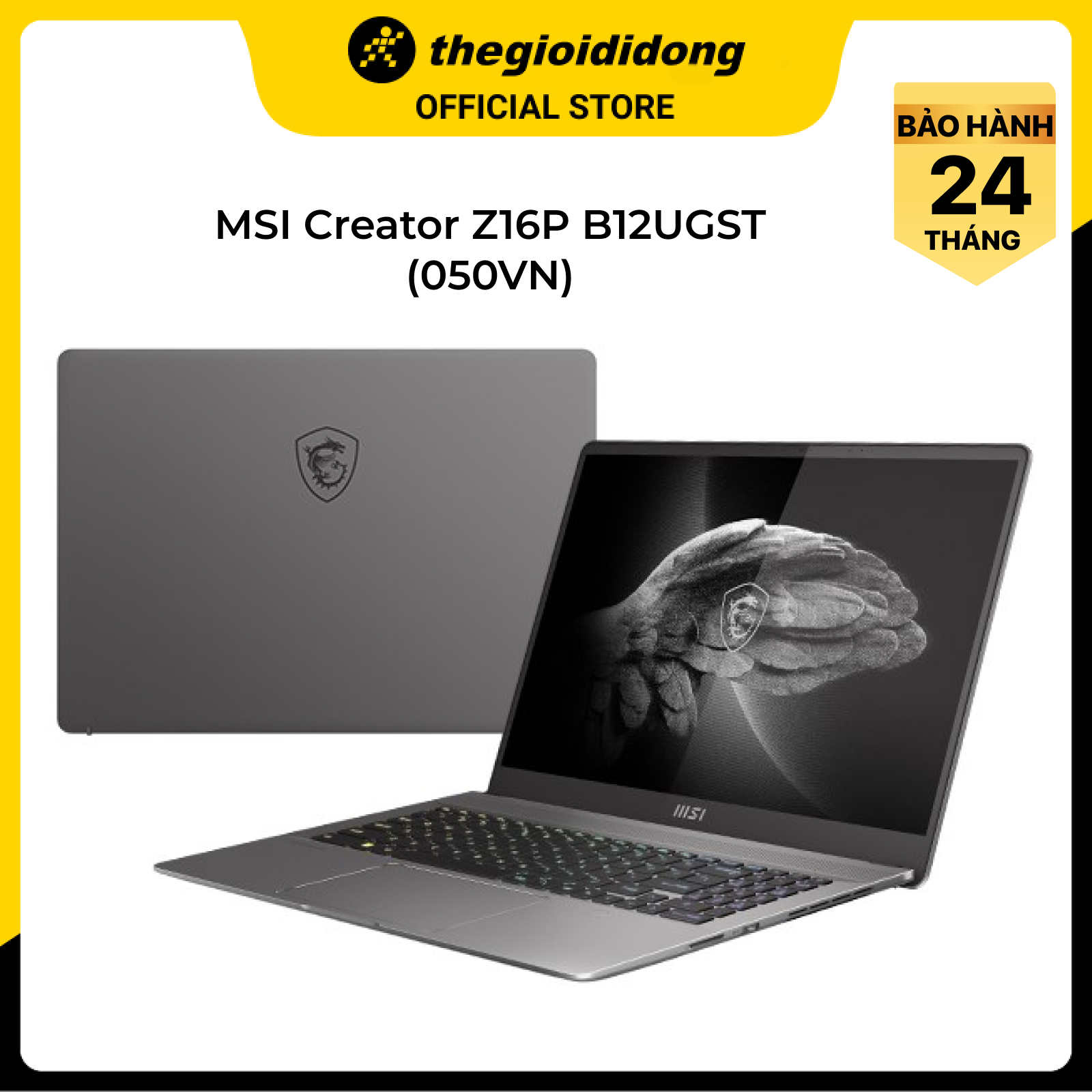 Laptop MSI Creator Z16P B12UGST i7 12700H/32GB/2TB SSD/8GB RTX3070Ti Max-Q/165Hz/Túi/Chuột/Win11 (050VN) - Hàng chính hãng