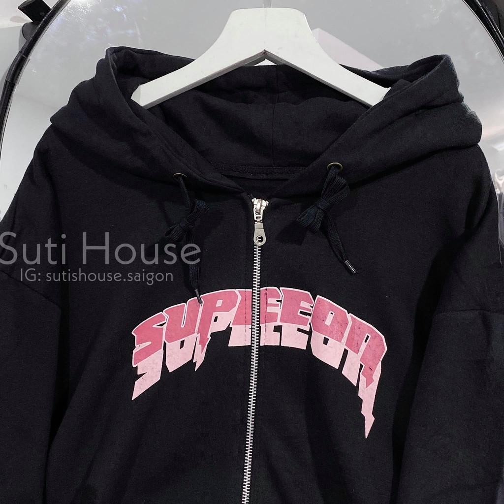Áo Khoác Unisex Nam Nữ In Hình Vải Mềm Mịn Form Rộng Phong Cách Ulzzang - Suti House