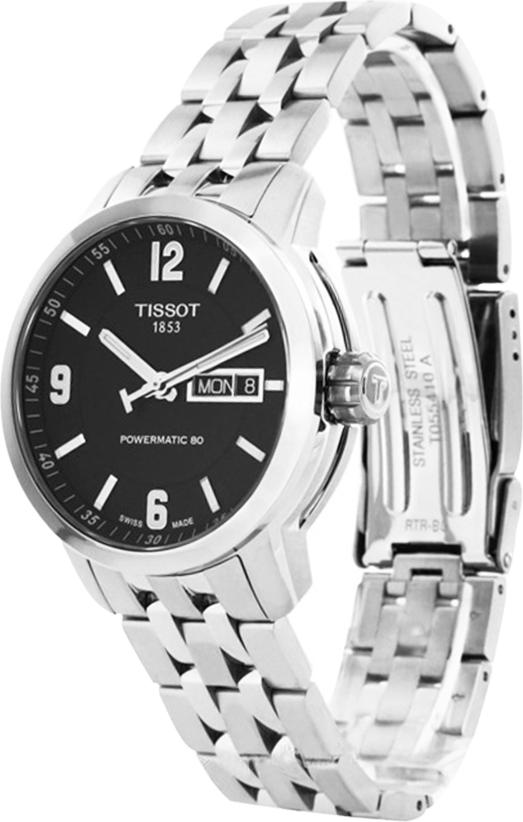 Đồng Hồ Nam Dây Thép Không Gỉ Tissot T055.430.11.057.00 (39mm) - Đen