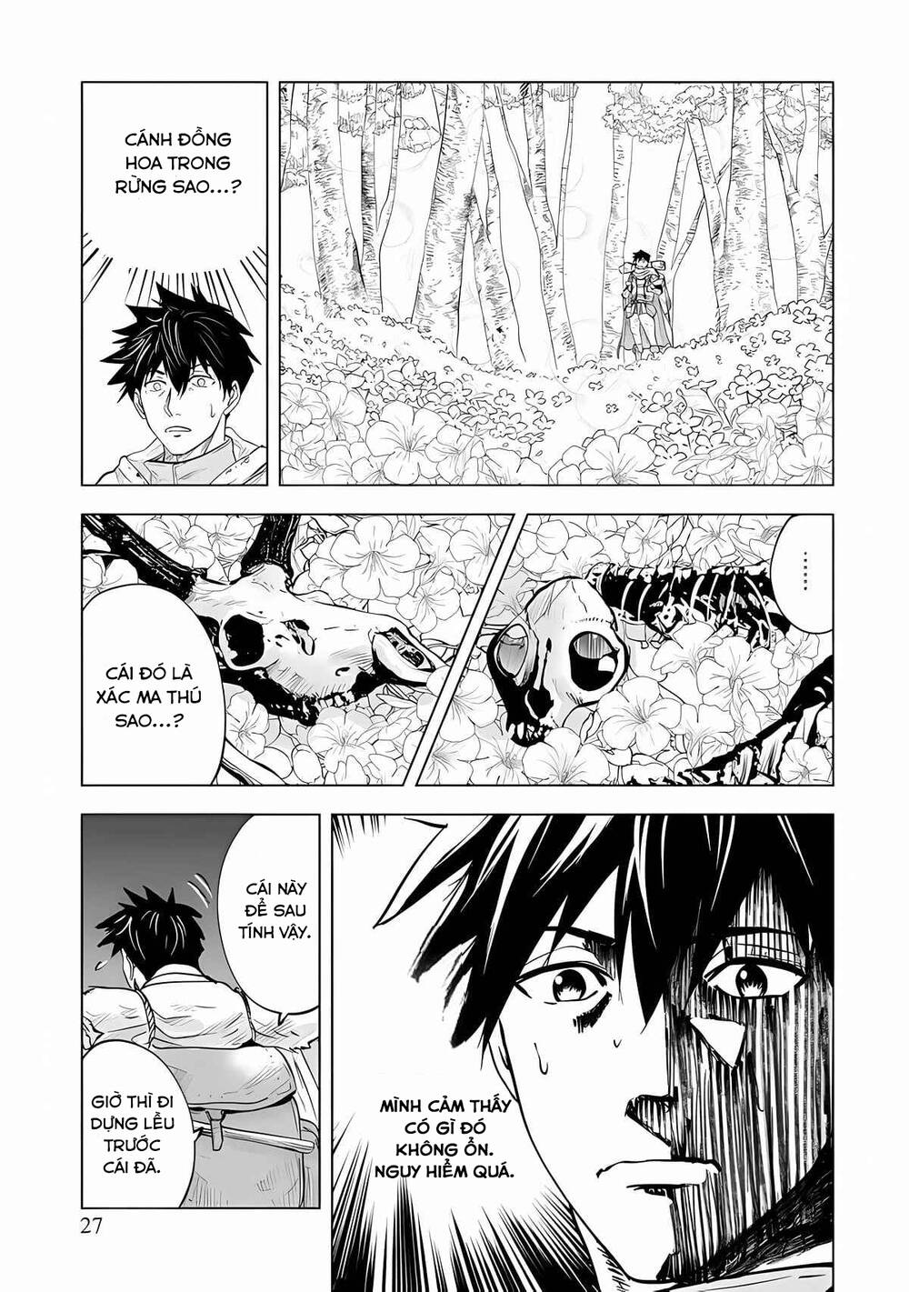 makyo seikatsu ~ gakeppuchi boken sha ga hiki komoru ni ha hirosugiru chapter 1.2 5