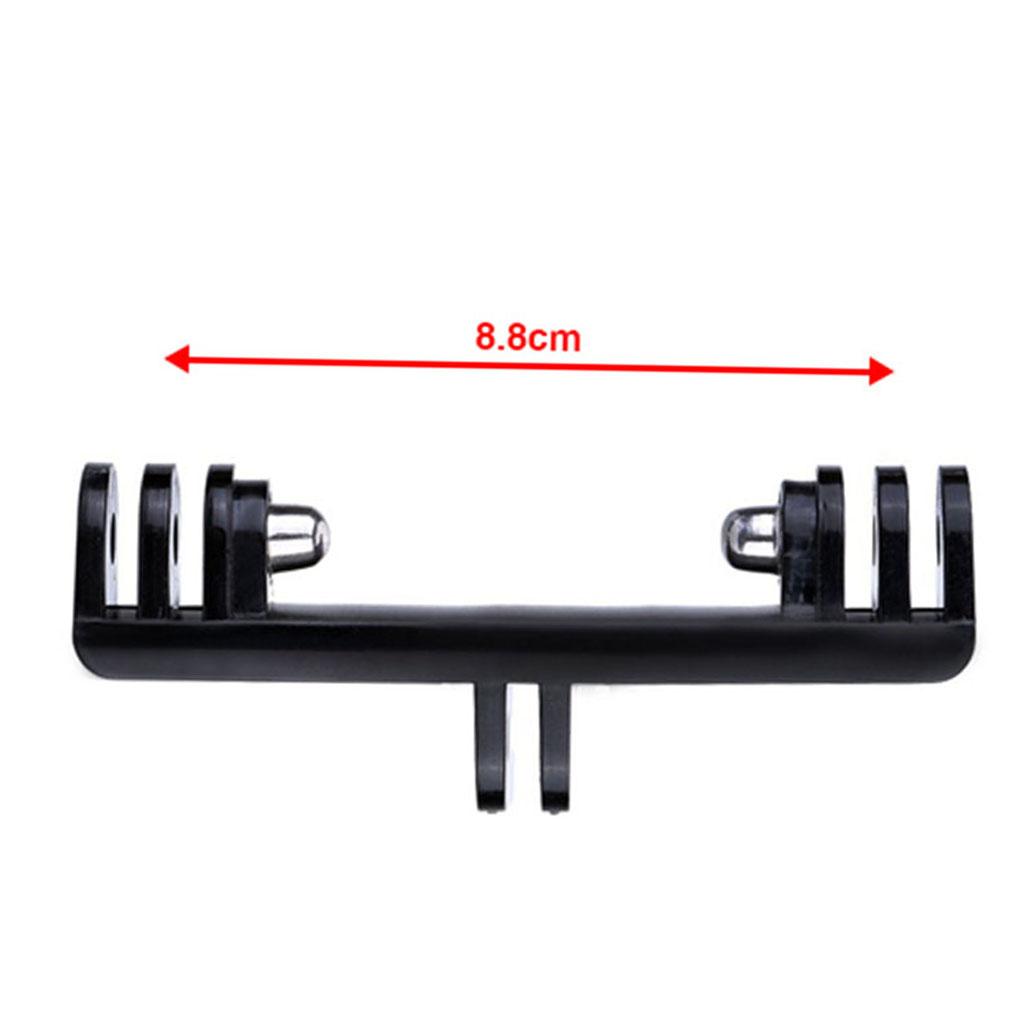 2 Way Double Monopod Mount Adapter For GoPro Hero 4 3+ 3 Xiaomi Yi 2 Camera