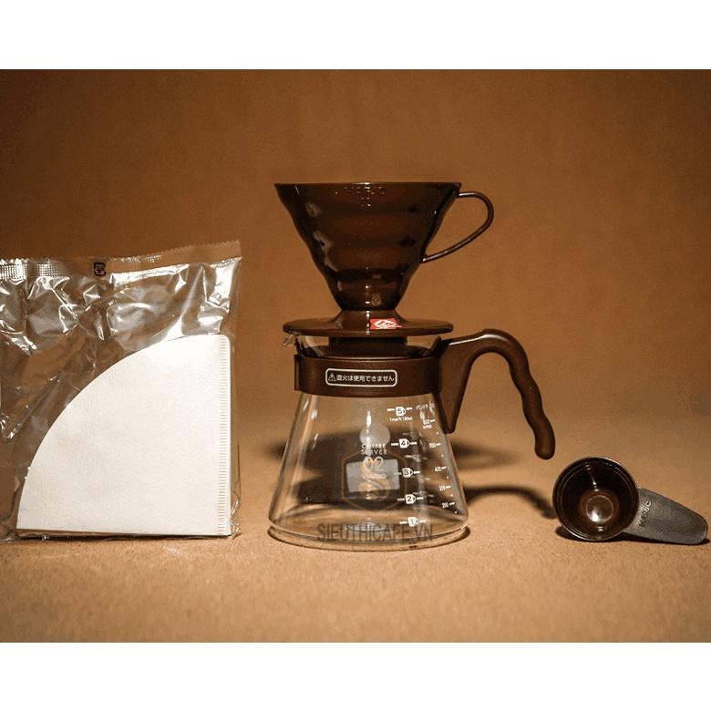 Bộ pha cà phê Pour Over Hario VCSD-02R 700ml – Made in Japan